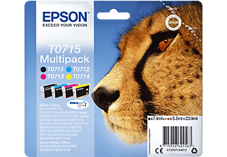 EPSON T0715 Multipack 4-kleuren DURABrite Ultra Ink