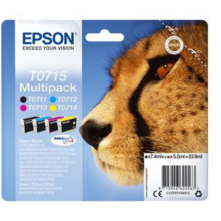 EPSON Multipack T0715 - Cartouche d'encre (multicolore)