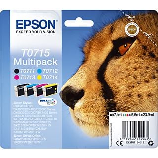 EPSON Multipack T0715 - Cartouche d'encre (multicolore)