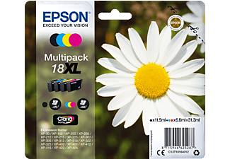 EPSON Original Tintenpatrone mehrfarbig (C13T18164012)