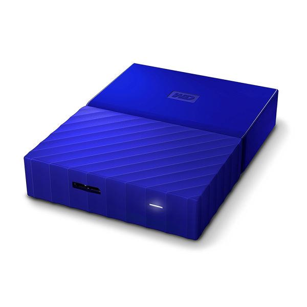 WD 4TB My Passport 2,5 inç  Mavi USB 3.0 - USB2.0 Harici Disk