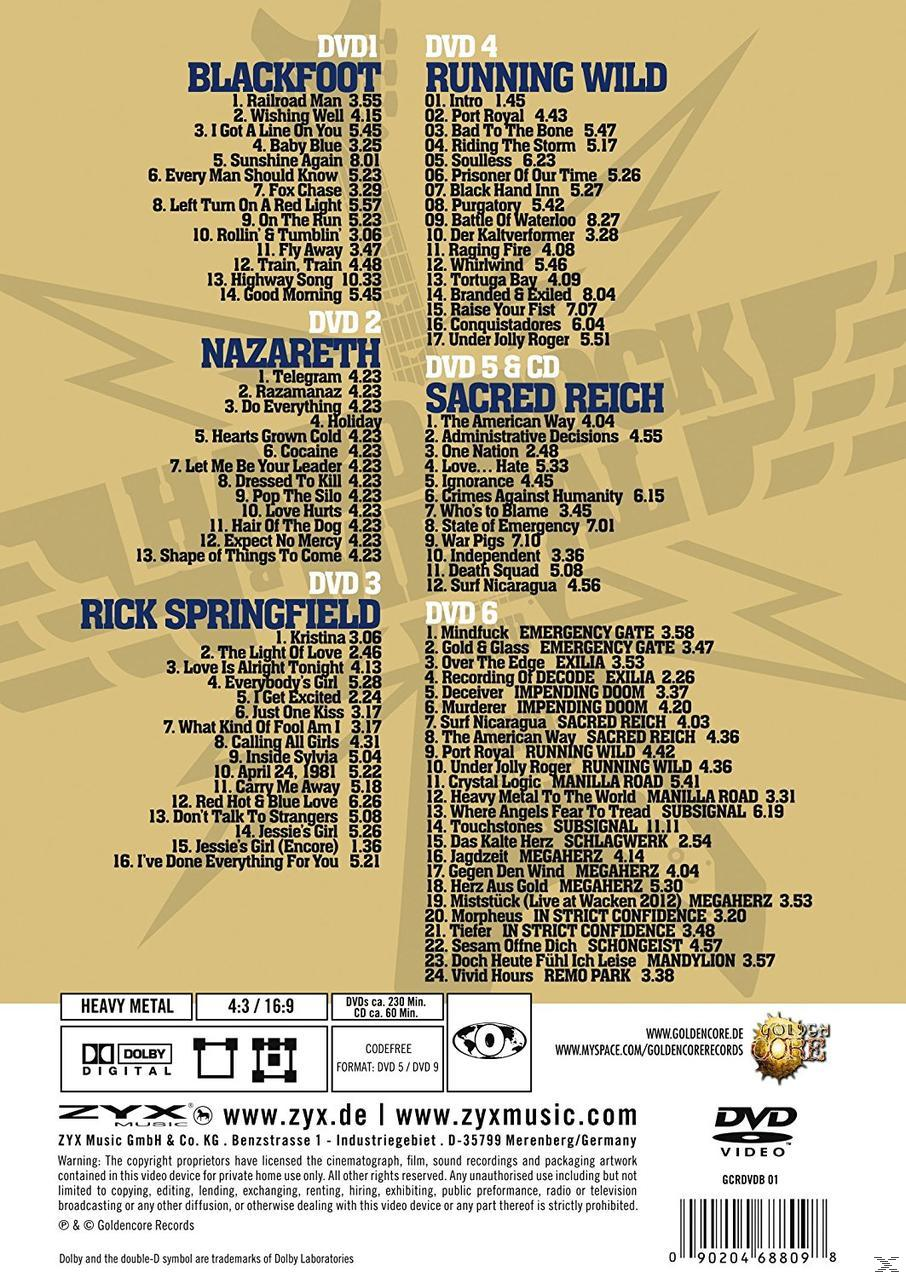 VARIOUS - Hard Rock & Metal Collector  - (DVD)