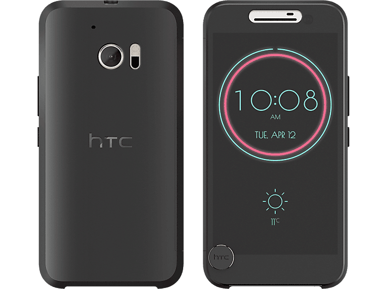 HTC Ice View, Schwarz 12, HTC, Flip Cover