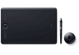 WACOM Grafiktablett Intuos Pro Medium, schwarz (PTH-660-N)