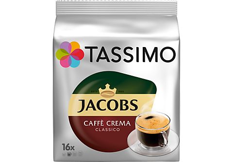 TASSIMO Kaffeekapsel Crema Classico (16 Kapseln, Kompatibles System: Tassimo)
