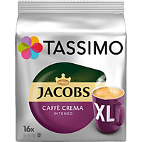 TASSIMO Kaffeekapsel Crema Intenso XL (16 Kapseln, Kompatibles System: Tassimo)