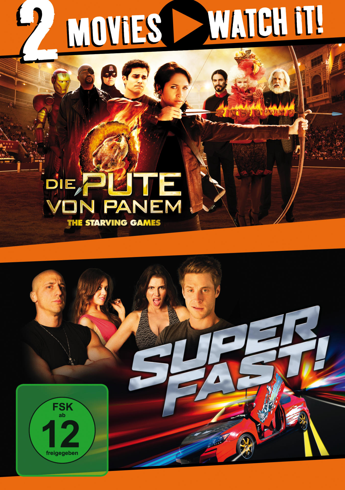 Superfast! + Die Games DVD Panem The Starving von - Pute