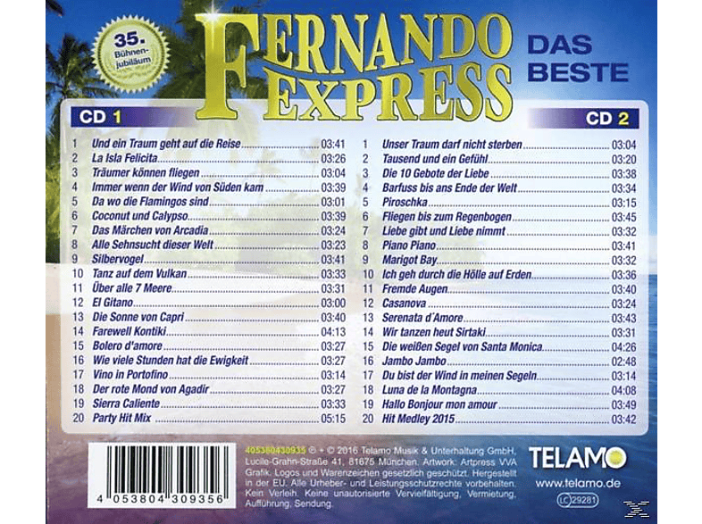 Thumbnail - Fernando Express - Das Beste (CD)