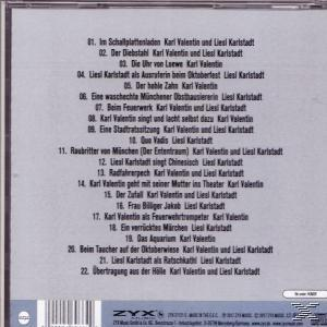 Rückseite einer CD. Sie hat eine Liste von Songs und andere Informationen in schwarzem Text auf grauem Hintergrund.