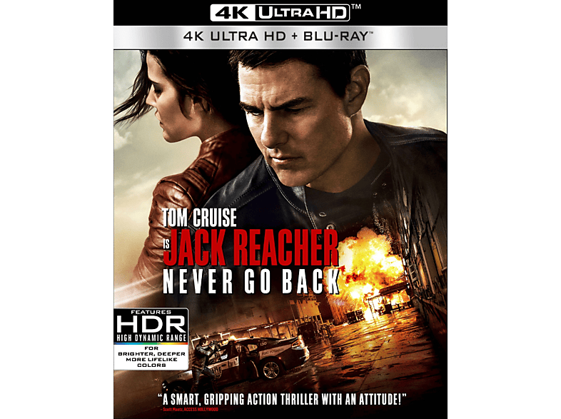 Jack Reacher 2: Never Go Back 4K UHD