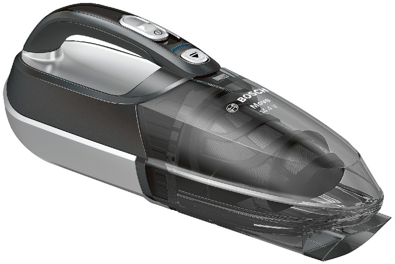 Aspirador de mano - Bosch BHN14090 Plata, 14,4V, Sin bolsa