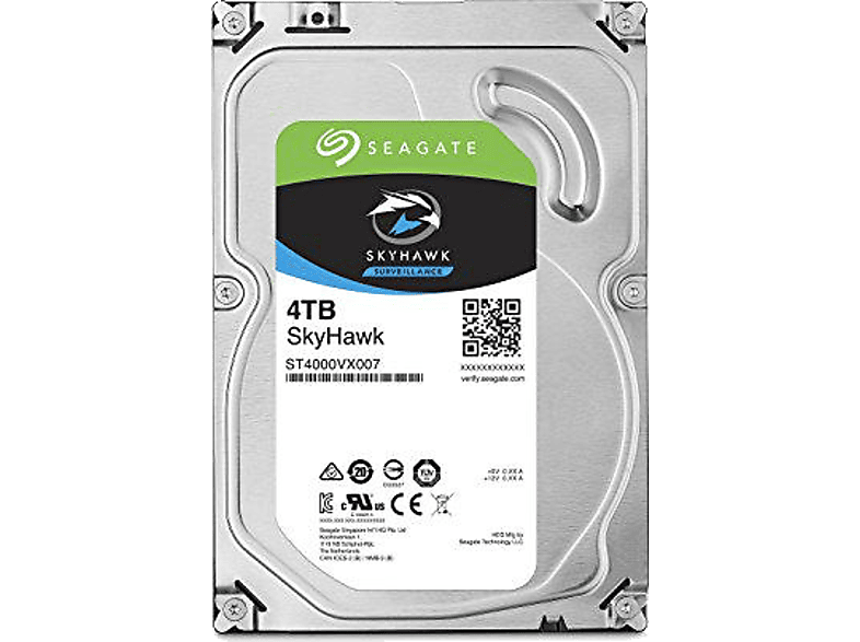 SEAGATE 1172038 ST4000VX007 4TB 3.5 5900RPM 64MB SATA3.0 RV SENSO