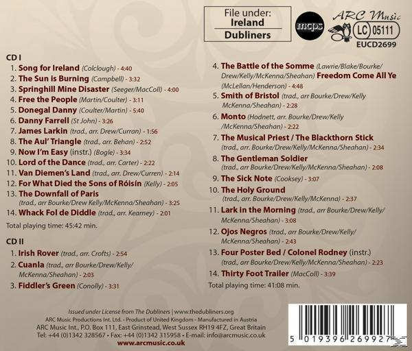 THE W. LUKE KELLY Dubliners - The Dubliners With Luke Kelly  - (CD)