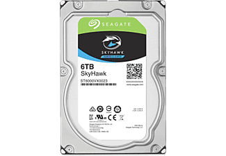 SEAGATE Skyhawk 3.5 inç 6 TB Sata 3.0 RV Sensör 7200 Rpm 7/24 Güvenlik Disk  ST6000VX0023