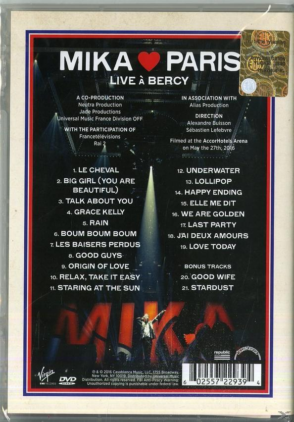Mika - Mika Love Paris (DVD)  - (DVD)