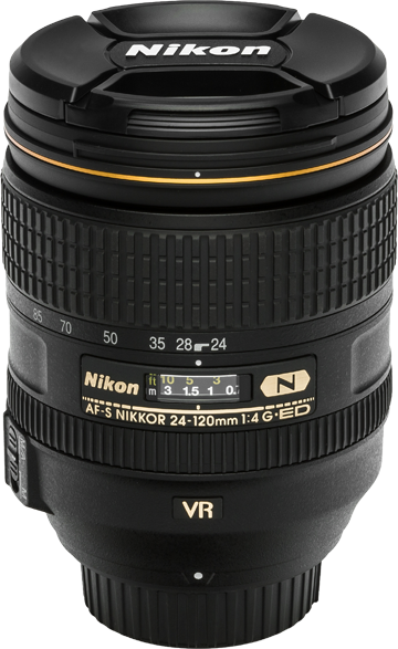 NIKON 24-120mm f/4 G AF-S VR IF ED objektív