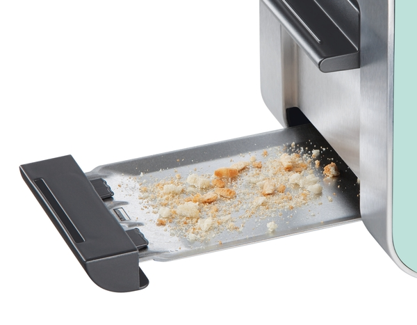 BOSCH TAT8612 Styline Toaster Mint/Grau (860 Watt, Schlitze: 2)