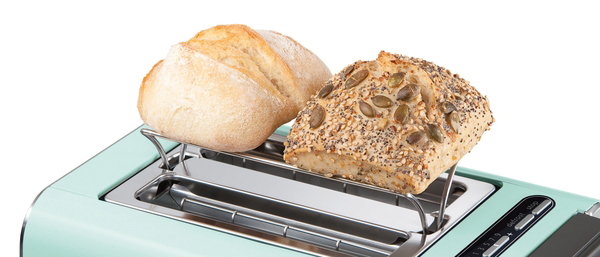 BOSCH TAT8612 Styline Toaster Mint/Grau (860 Watt, Schlitze: 2)