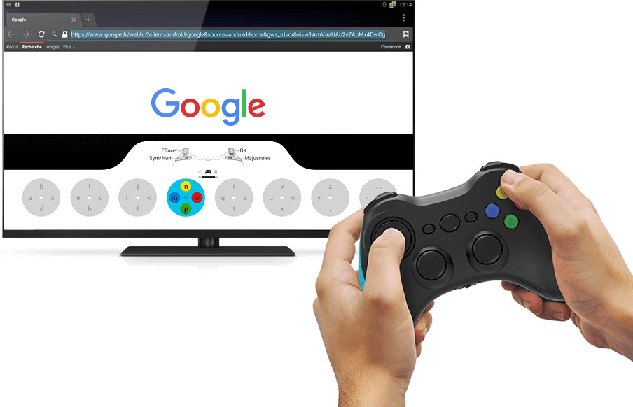 EMTEC Box Android TV gamer GEM Box (ECLTVF500) 16 GB