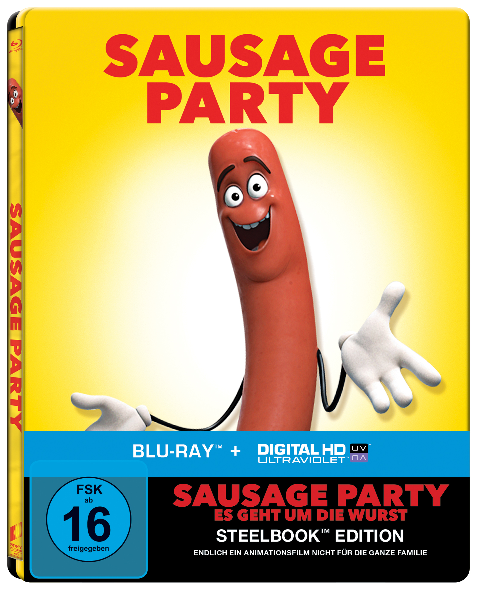Sausage Party - Es geht um die Wurst (Exklusives Steelbook) Blu-ray
