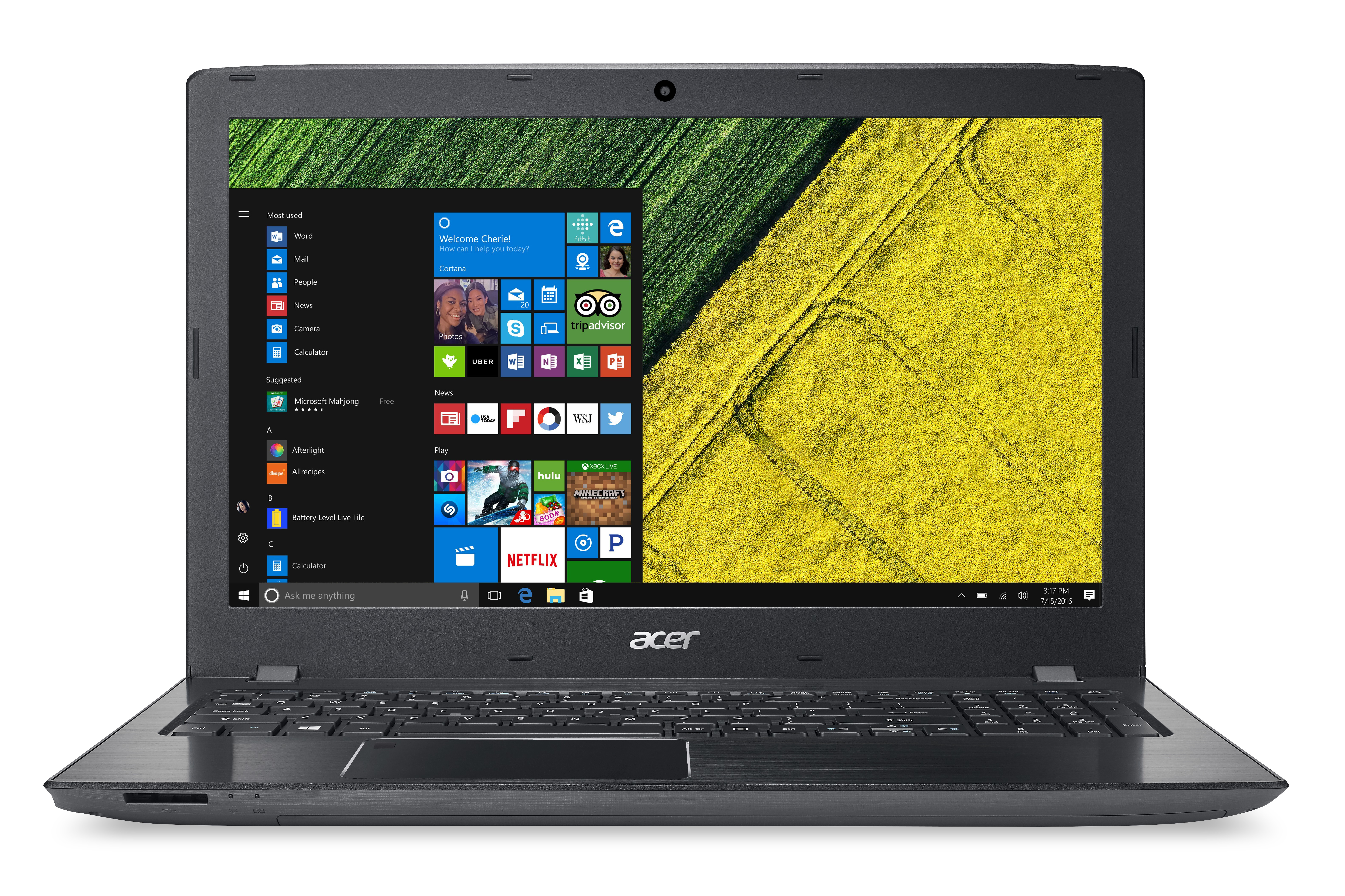 ACER Aspire E 15 (E5-575G-73AA) - 15,6 Zoll - Intel® Core™ i7 i7-7500U - 8 GB - 1 TB - Windows 10 Home (64 Bit)