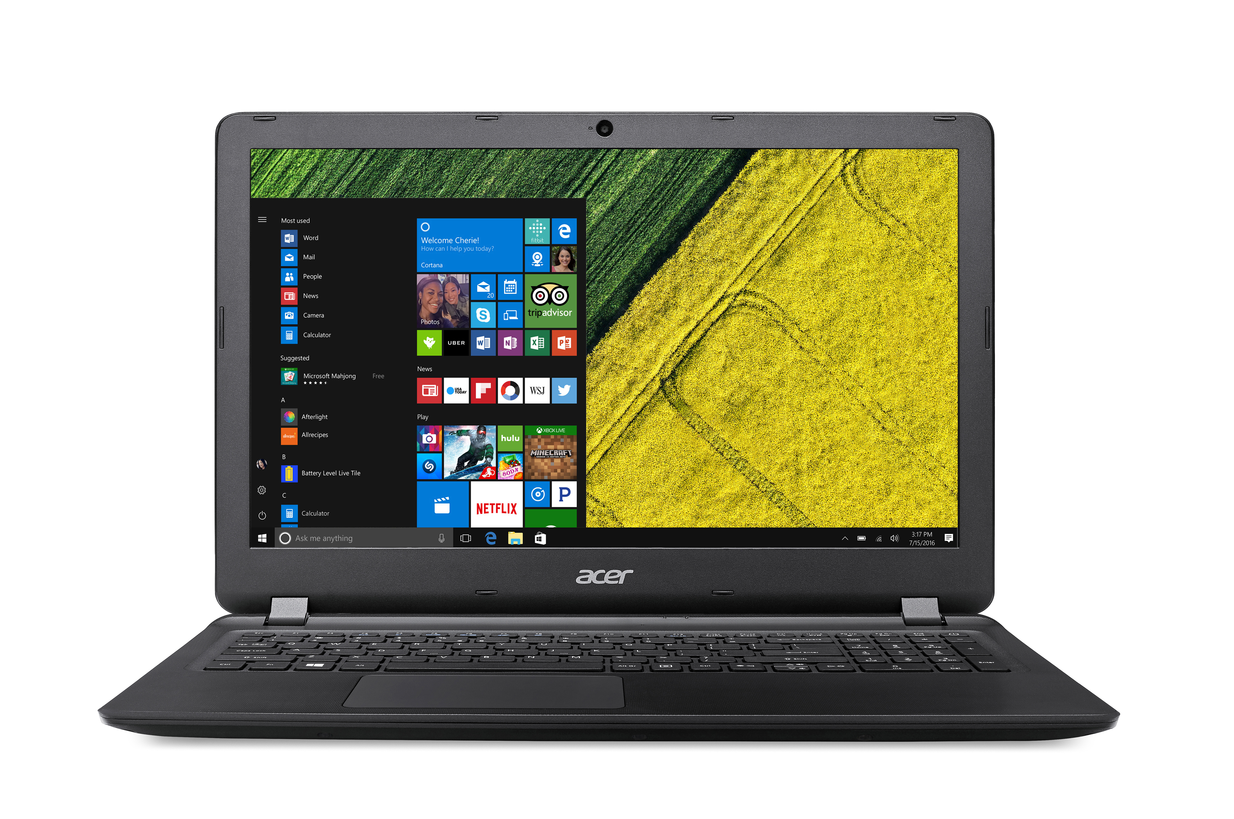 ACER Aspire ES 15 (ES1-572-31BD) - 15,6 Zoll - Intel® Core™ i3 i3-6006U - 8 GB - 1 TB - Intel® HD 520 - Windows 10 Home (64 Bit)