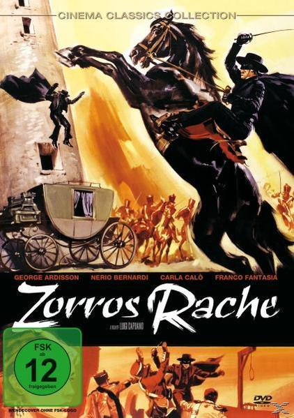 Zorros Rache DVD
