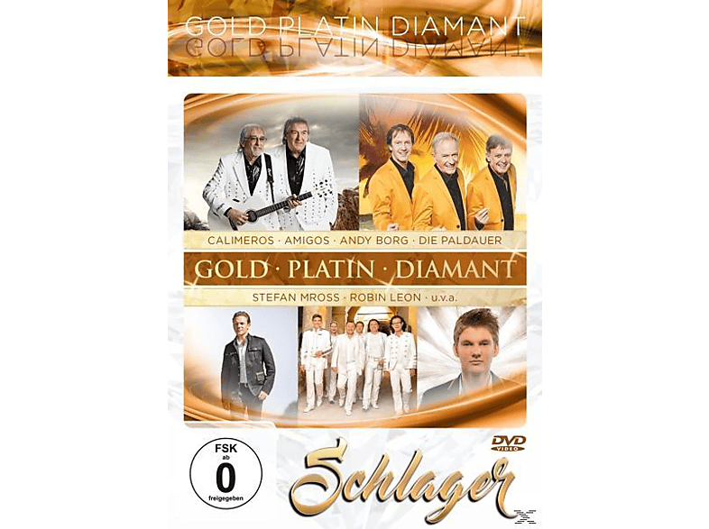 VARIOUS - SCHLAGER - GOLD-PLATIN-DIAMANT  - (DVD)