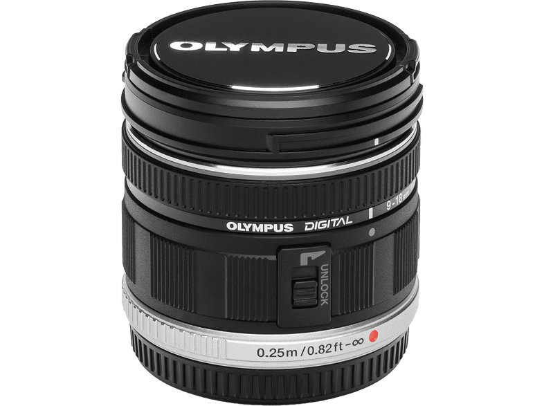 OLYMPUS M.Zuiko ED 9-18/F4.0-5.6 fekete - MediaMarkt online vásárlás