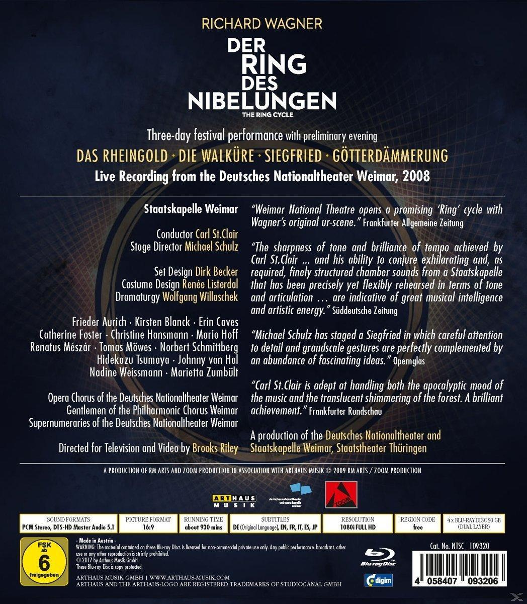 Diverse Opernsänger, Orchestra and Chorus of the Staatskapelle Weimar - Der Ring des Nibelungen  - (Blu-ray)