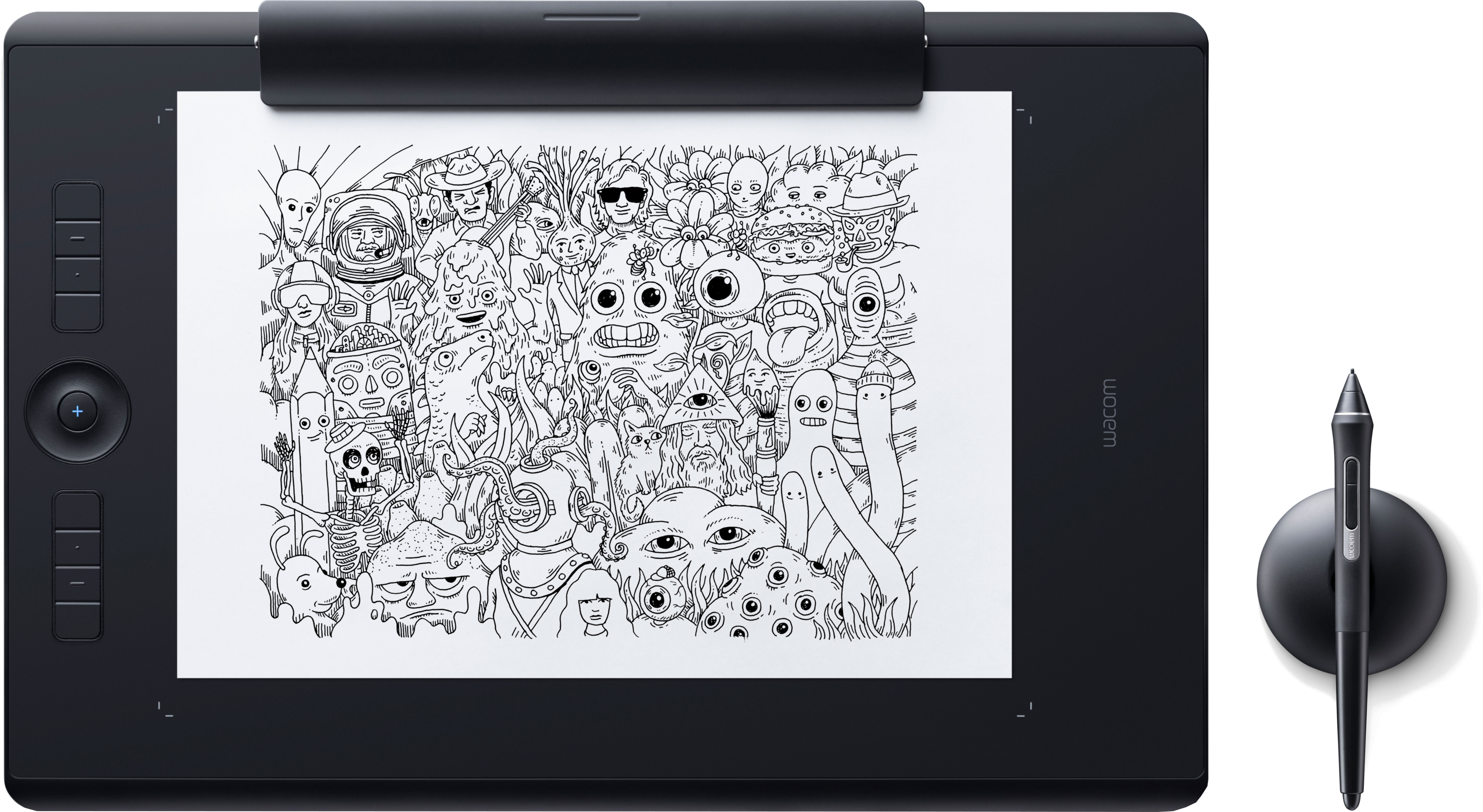 WACOM Grafiktablett Intuos Pro Paper Large, schwarz
