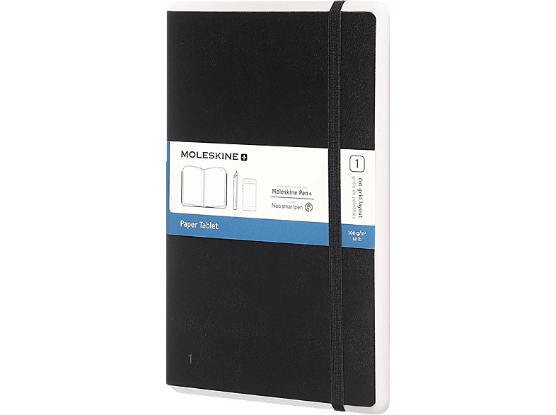 MOLESKINE Paper Schwarz Tablet Notizbuch