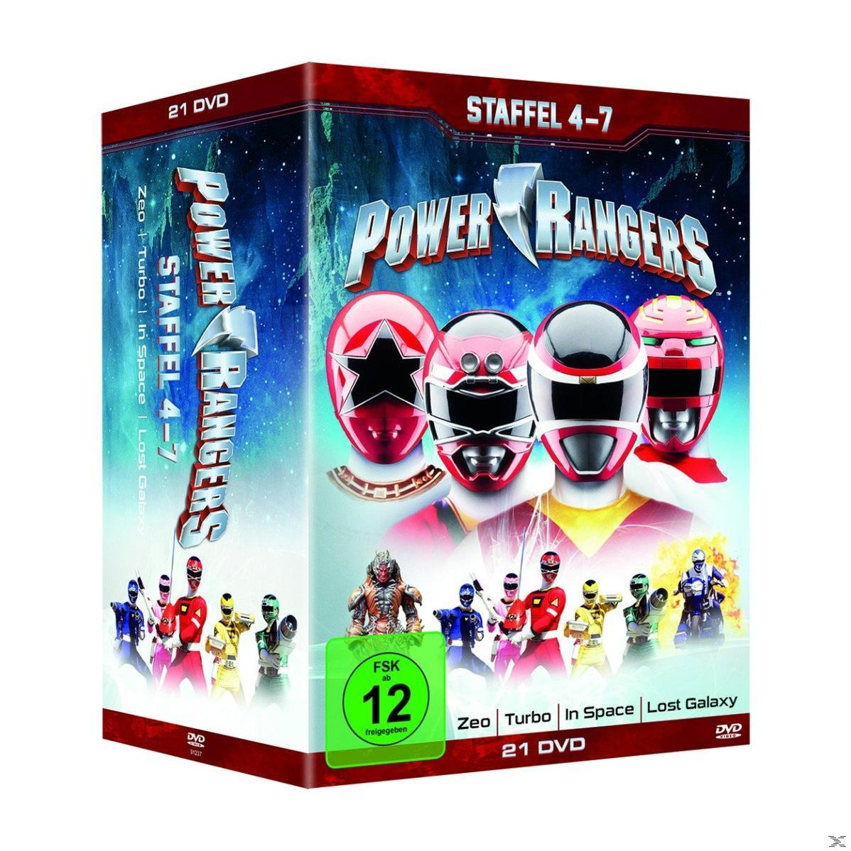 POWER RANGERS 4.-7.STAFFEL BOX DVD