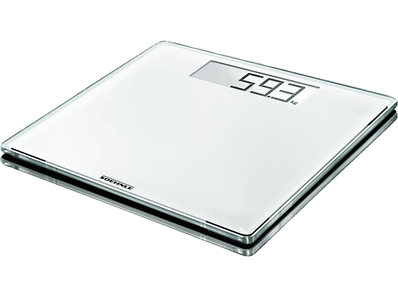 Soehnle 63853 PWD Style Sense Comfort 100 Personenwaage, Maximale Tragkraft: 180 kg