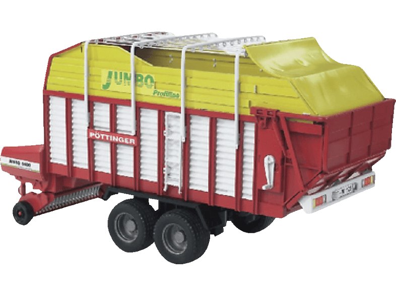 BRUDER Pöttinger Jumbo Traktor-Zubehör Ladewagen 6600 Profiline Mehrfarbig