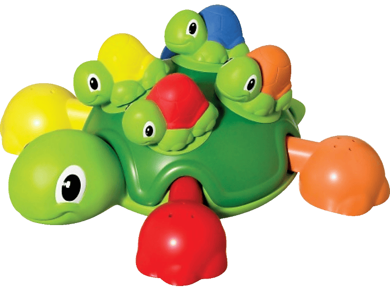 TOMY Schildkrötenfamilie Schwimmartikel Mehrfarbig