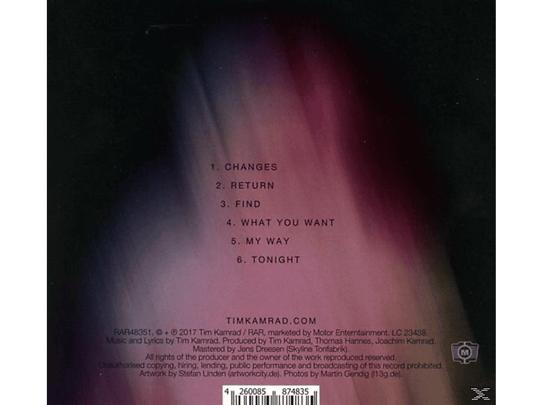 Thumbnail - Tim Kamrad - Changes (CD)