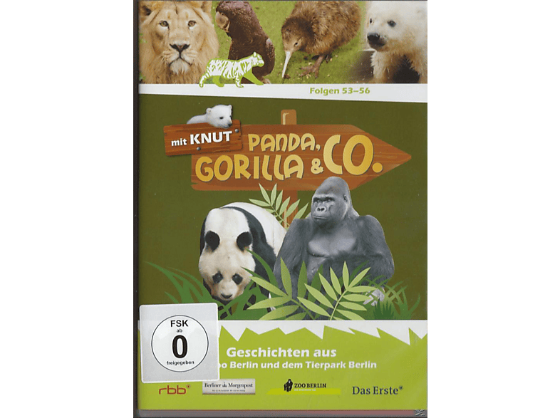 Panda, DVD Gorilla 53-56) & Vol.6 Co. (Folgen