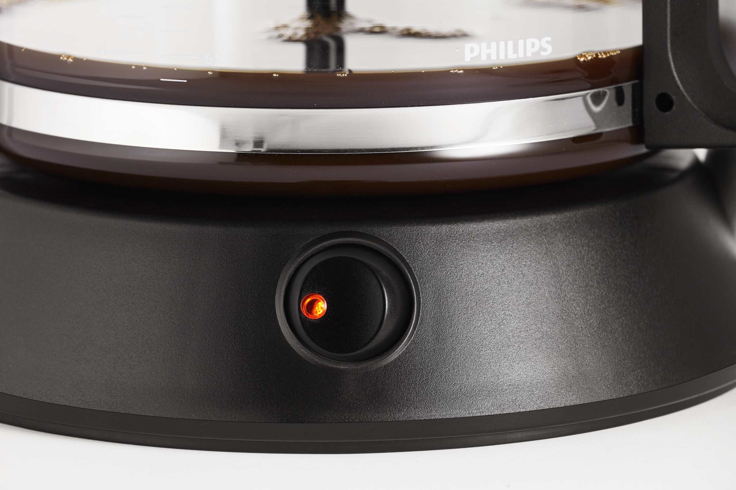 PHILIPS  HD5408/20 Café Gourmet - Koffiezetapparaat - Inhoud watertank: 1 l - Type kan: Glazen kan - Zwart