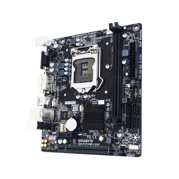 GIGABYTE H110M-S2V Intel 1151 Soket DDR4 2133 MHz VGA Anakart