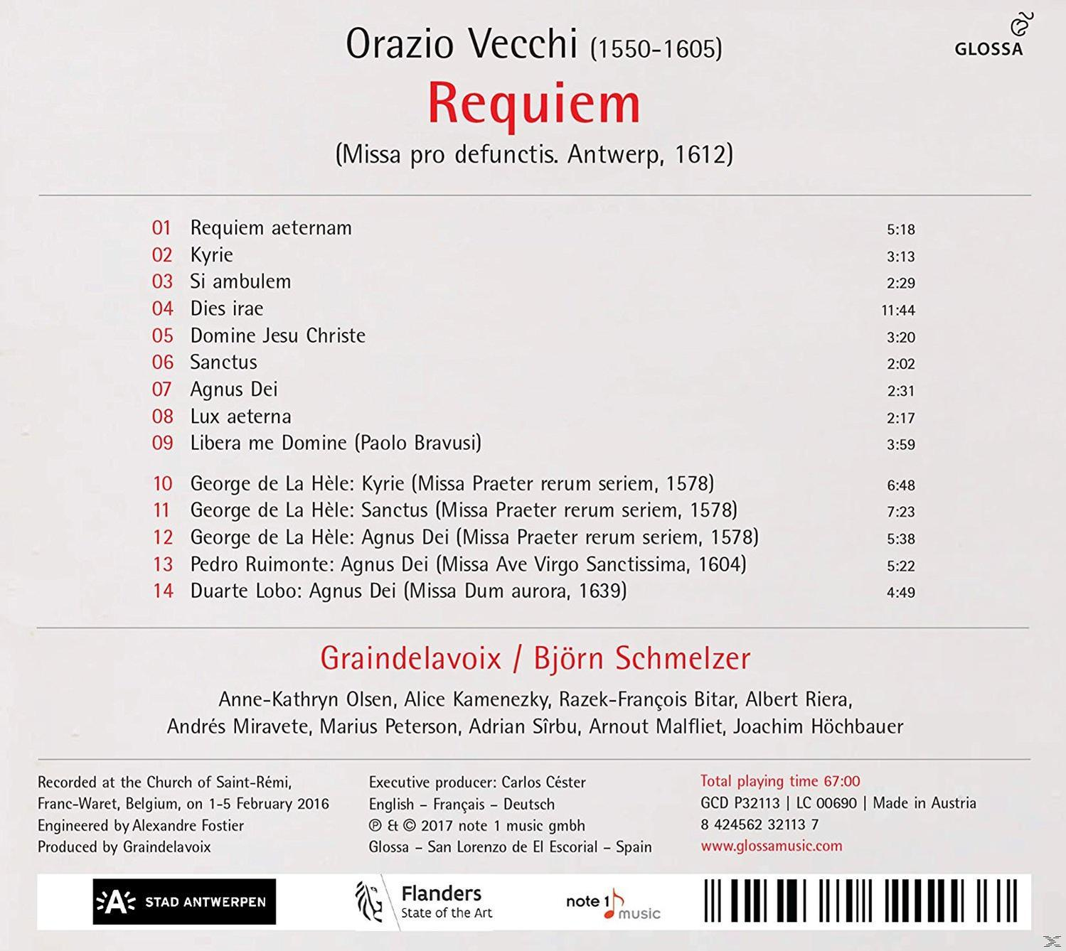 Graindelavoix - Requiem (Antwerpen,1612)  - (CD)