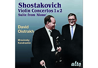 David Oistrakh, Leningrad Philharmonic Orchestra, Moscow Philharmonic Orchestra, Ussr State Symphony Orchestra - Violinkonzerte 1 & 2  - (CD)