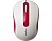 RAPOO M10 Plus - Maus (Weiss, rot)