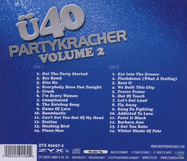 VARIOUS - Ü 40 Partykracher Vol.2  - (CD)