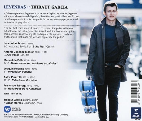 Thibaut Garcia - Leyendas  - (CD)