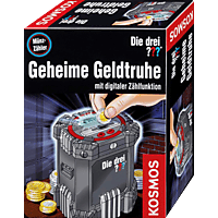 KOSMOS 630959 Die drei ??? Geheime Geldtruhe Experimentierkasten, Mehrfarbig