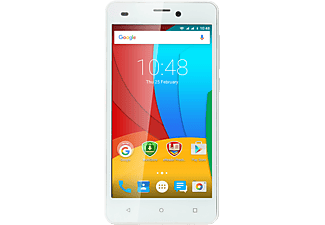 PRESTIGIO Wize P3 Dual SIM fehér kártyafüggetlen okostelefon (PSP3508)