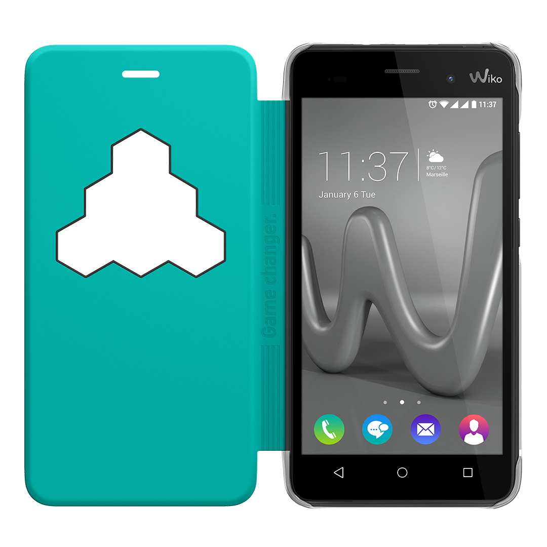 WIKO WiCube, Bookcover, Wiko, Lenny3, Türkis