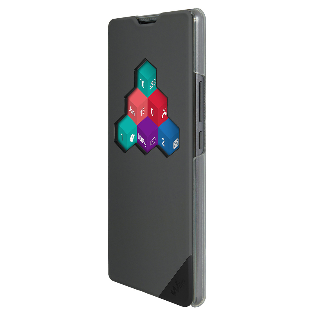 WIKO WiCube, Bookcover, Wiko, Robby, Grau