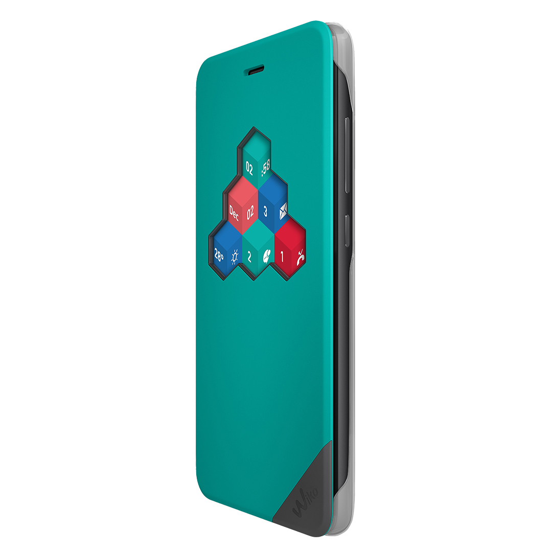 WIKO WiCube, Bookcover, Wiko, Lenny3, Türkis